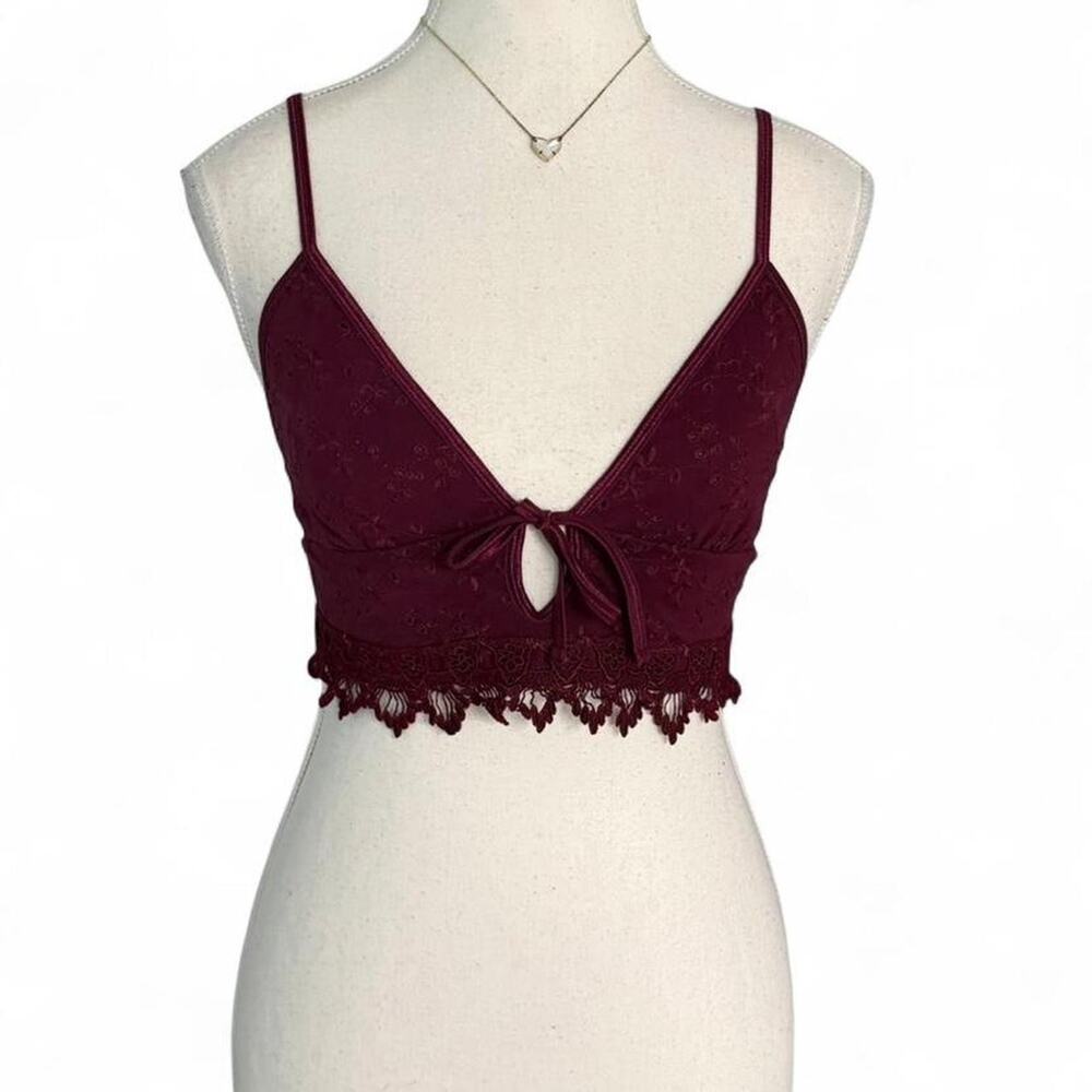 Free People Lace Bra Womens size small boho fairy Y2K